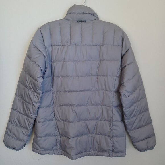Columbia Interchange Jacket Gray Quilted Puffer Full Zip w Pockets Womens Medium - Picture 3 of 13
